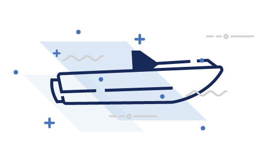 illustration of boat